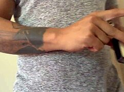 she shows off her pearl thong and gets pounded hard