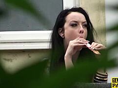 Take it, you spanked slut, ride me hard in those heels!