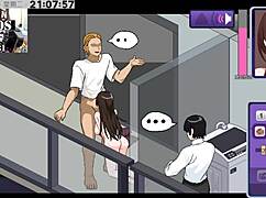 In this hentai series, a wife cheats on her husband with another man.