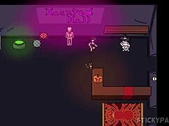 Spunkstock festival babe in silver hair anime cosplay hentai game part 4