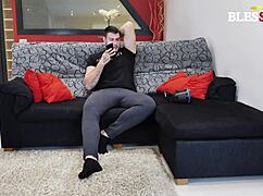 steamy sex session with teen 18+ wearing vr glasses