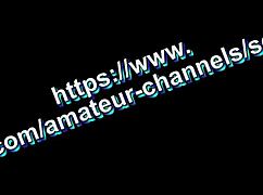 femdom mistress smears cream on anus before strapon fucking her lover