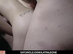 Argentinian Latin Twink in Gay Group Sex for Cash