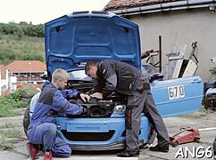 Voluptuous young Susan Ayn gets drenched in hardcore wet play.