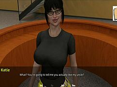 WVM 80 Katie Teases With Her Mature Curves, Yet Craves More In This Erotic Cartoon.