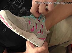 oh man, nikki lee young’s bare feet soles got licked by her nasty lover, so hot! i can’t believe how wild it was watching that footjob scene unfold with her small tits bouncing.