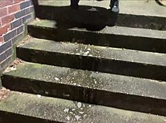 Hey Classy Filth, show us more of that wild pissing action outdoors!