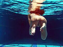 tiffany tatum masturbates by the pool