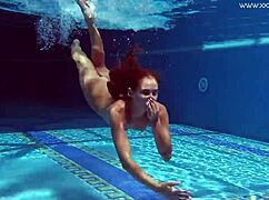 tiffany tatum masturbates by the pool