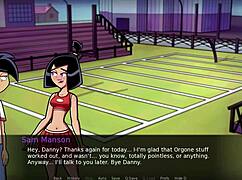 Danny Phantom explores Amity Park with cheerleaders in part 13