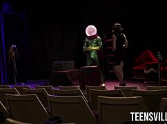 hey guys check out this spiderman parody with giovanni francesco sarah shevon in pov blowjob action