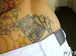 teen's oral irrumation followed by rough hardcore fuck with petite pussy