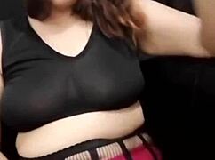 Horny Pinay Wife Teases Lover with Solo Play