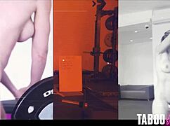 Sweaty Naked Workout With Cory Chase