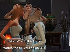 Triple g-spot stimulation in 3d hentai preview version with clothes ripped