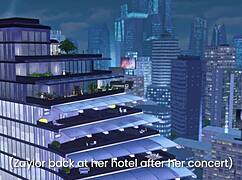 Triple g-spot stimulation in 3d hentai preview version with clothes ripped