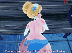 Curious Cinderella Explores Intimate Moments in Park Before Midnight