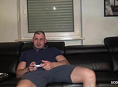 PS5 FC24 Junky Seduced by Girlfriend with Blowjob into Wild Fucking