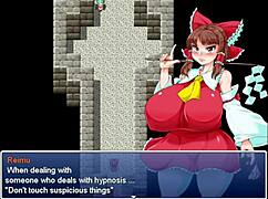 Reimu's anal with monster cock in garage 😏