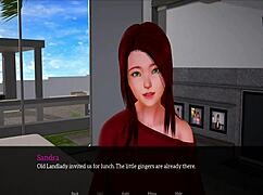 I explore my new family in this erotic cartoon series