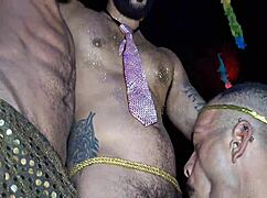 Carnaval Orgy in Rio with Anal and Bisexual Action