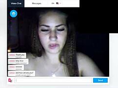 Blonde Tannya and Chubby Annica in Webcam Show with Toys and Striptease