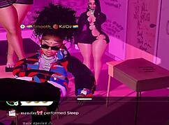 Relaxing on IMVU in episode one