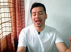 Gay daddy dominates with his thick 20cm monster cock