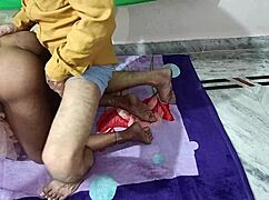 Wife gets anal in bedroom with husband watching