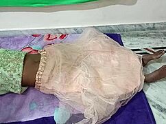 Wife gets anal in bedroom with husband watching