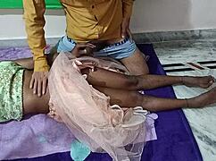 Wife gets anal in bedroom with husband watching