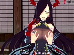 i watch friedrich der gro�e sucking and having sex in azur lane fantasy