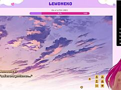 hey, check out vtuber lewdneko playing love cubed part 5 cute dating anime hentai game