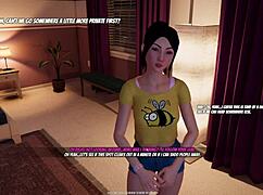 Cute Amy Eats Cum During House Party Game