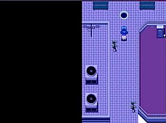 Horny slut exposes herself in class during hentai gameplay