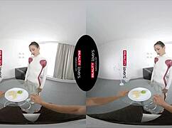 realitylovers vr latex android gets bent over in missionary and cowgirl.