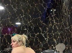 Blonde With Tattoo Invites You To Join In Jacuzzi Bath