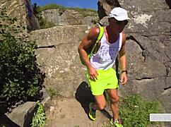 wild public banging on a canyon cliff with mia bandini