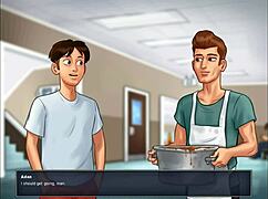 Teen Ebony Milf Plays Summertime Saga Hentai Fantasy With Big Tits And Boobs