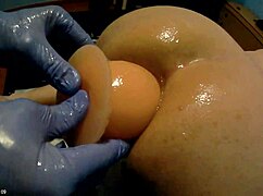 Anal play with different toys, huge gape, i enjoy every sec, oops second, in 2019!