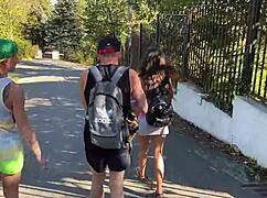 want to see stepsister give sloppy blowjob and take messy facial?