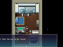 Student loses virginity in closet during Apostle JOI hentai game ep 1. Married teachers cheat nearby!