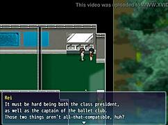 Student loses virginity in closet during Apostle JOI hentai game ep 1. Married teachers cheat nearby!