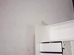 wife cleans house to get fucked in tight vagina