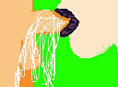 What’s Behind This Hentai Blowjob with a Big Dick in Pixel Art Animation?