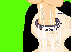 What’s Behind This Hentai Blowjob with a Big Dick in Pixel Art Animation?