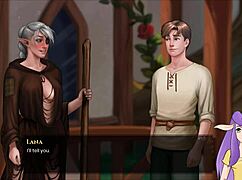 naked elf bodybuilder gets muscular fun in bath 😏💪