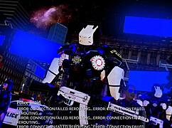 Exploring the harem hotel in episode 303 of the game.