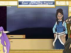 Avatar lesbians orgy with anal and big tits in group