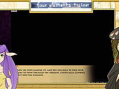 Avatar lesbians orgy with anal and big tits in group